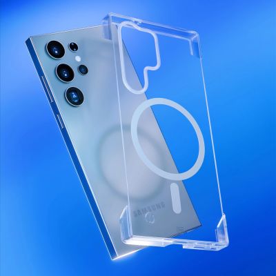 6. 3mk Just20g MagCase for Samsung Galaxy S24 Ultra - transparent