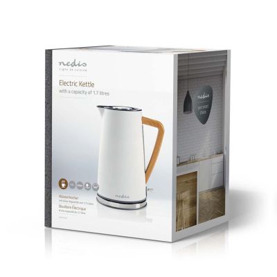 7. Nedis KAWK510EWT Electric Kettle 1.7 L 2200 W White