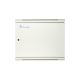 10. Extralink Rack Cabinet 9U 600x450 ASP Gray, Wall Mounted, Solid Sheet Metal Door