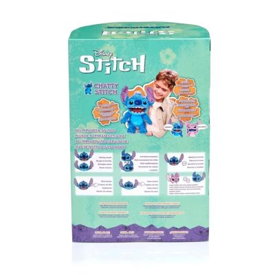 8. Wow! Stuff Disney Real FX Chatty Stitch Interactive Plush Toy (DIS-1025-01)
