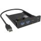 ICY BOX IB-HUB1419-i3 8.89 cm (3.5") Black