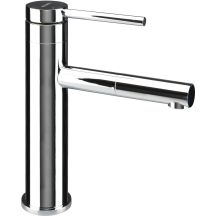 Washbasin tap with pull-out spout