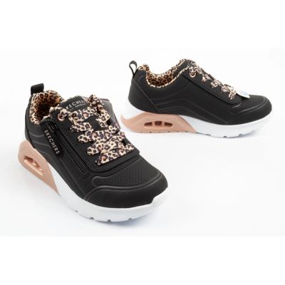 7. Skechers Uno Lite 2.0 Black Youth Kids' Sports Shoes