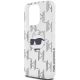 6. Karl Lagerfeld IML Choupette Head & Monogram case for iPhone 15 Pro Max - transparent