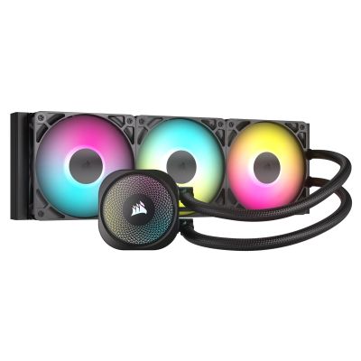 12. CORSAIR NAUTILUS 360 ARGB, 360mm Radiator, Liquid CPU Cooler