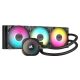 12. CORSAIR NAUTILUS 360 ARGB, 360mm Radiator, Liquid CPU Cooler