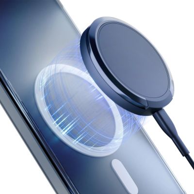 6. 3mk Clear MagCase for Samsung Galaxy S25 Edge - transparent