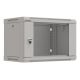 Lanberg 19" 6U 540x350 gray glass door wall-mounted rack cabinet (Flat Pack)