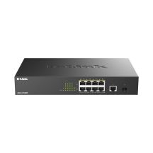 D-Link DGS 1010MP - Switch - unmanaged - 8 x PoE++ 1 - Switch - 1 Gbps