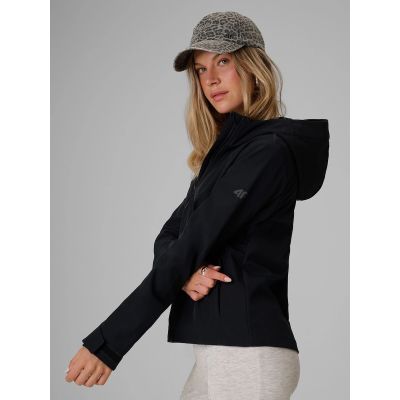 3. Women's windproof softshell jacket 5000 membrane 4F 4FRAW26TSOFF680-20S