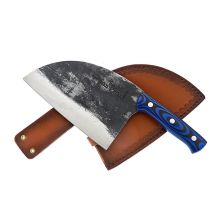 Serb Samura Mad Bull kitchen knife 18 cm, blue
