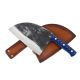 Serb Samura Mad Bull kitchen knife 18 cm, blue