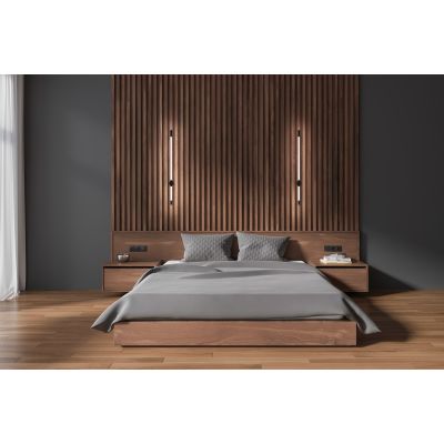 13. Activejet AJE-LUNGO Black LED Wall Lamp