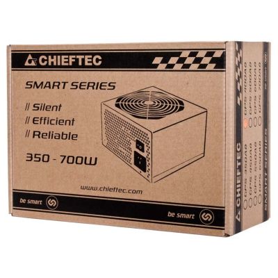 3. Chieftec Smart GPS-600A8 Power Supply (600W; Active; 120mm)