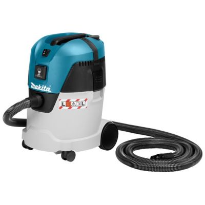 5. Makita VC2512L vacuum cleaner with hand-held wet and dry shaker 1000W class L 210 mbar 25 liters