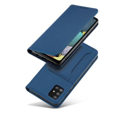 4. Magnet Card Case for Xiaomi Redmi Note 11 Pro Pouch Card Wallet Card Holder Blue