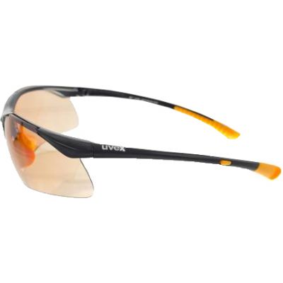 2. Uvex Sportstyle 223 glasses black and orange