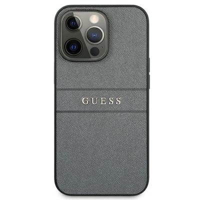 3. Guess GUHCP13LPSASBGR iPhone 13 Pro / 13 6.1" grey/grey Saffiano Strap