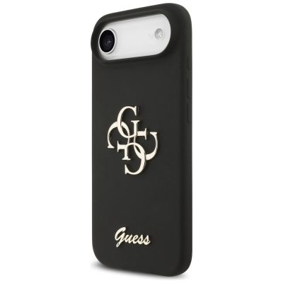 2. Guess Silicone Big 4G Script case for iPhone Air - black