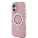 2. Guess IML Rhinestones MagSafe iPhone 16 Case - Pink
