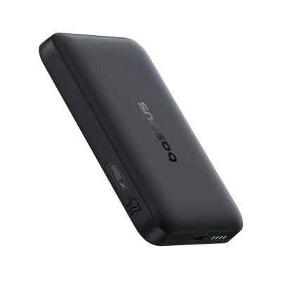 5. Baseus EnerFill FM11 Ultra-Mini 10000mAh 22.5W MagSafe Compatible Power Bank with Baseus Simple USB-C 20V/3A 30cm Cable - Black
