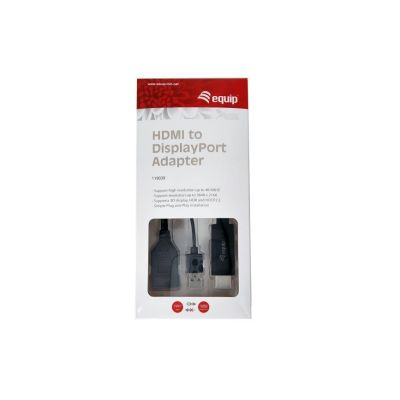 7. Equip 119039 Cable Adapter 0.15m HDMI Type A (Standard) DisplayPort Black
