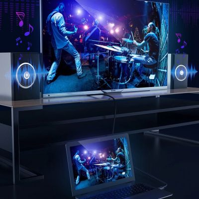 11. Baseus Cafule HDMI / HDMI 2.0 4K 60 Hz 3D 18 Gbps cable 3 m - black