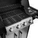 4. Teesa BBQ 5007 MASTER gas grill - 5 burners - space for a cylinder