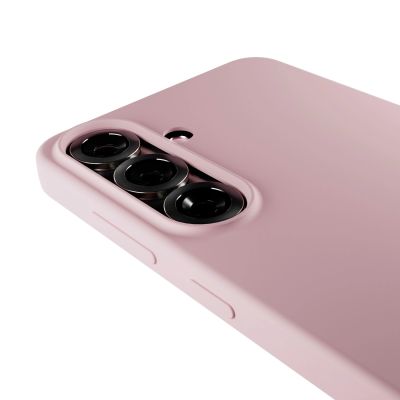 9. Puro Icon Silicone Case for Samsung Galaxy S25 - Pink