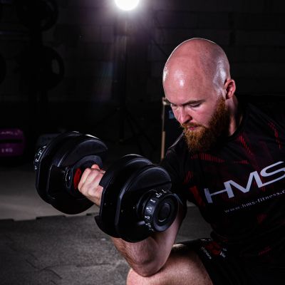 62. HMS 52 LBS SR52 Adjustable Barbell 