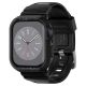10. Spigen Rugged Armor Pro Case with Strap for Apple Watch 4 / 5 / 6 / 7 / 8 / SE (44/45 mm) - Black