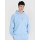 Men's sweatshirt with hood, open, 4F 4FRSS25TSWSM2111-34S