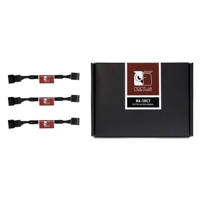 2. NOCTUA NA-SRC7 Fan Mount 3 pcs Low-Noise Adaptors 4-Pin