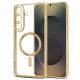 2. Tech-Protect MagFlex Case for Samsung Galaxy S26+ - Transparent Gold