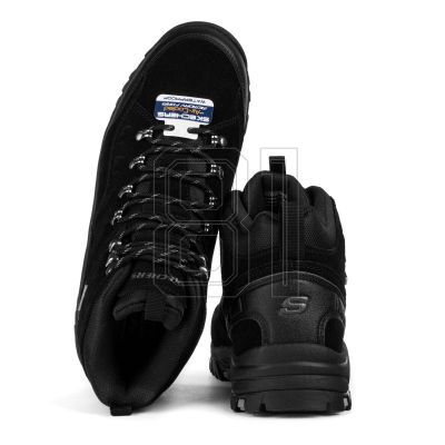 6. Skechers Relaxed Fit Relment Pelmo M 64869 BLK shoes