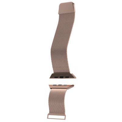 9. Puro Milanese Stainless Steel Apple Watch Band 38/40/41mm - Pink