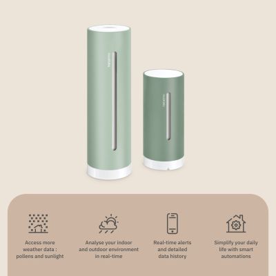9. Netatmo NWS-M-EC Digital Weather Station Mint AC/Battery Wi-Fi