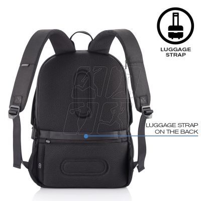 16. XD DESIGN ANTI-THEFT BACKPACK BOBBY SOFT BLACK P/N: P705.791