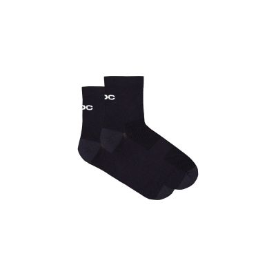 POC Cadence Road Short Cycling Socks, black