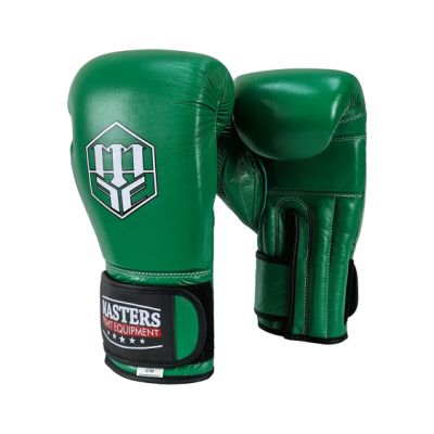 2. RBT-GREENSTRIKE Leather Boxing Gloves 12 oz Green