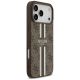 4. Guess 4G Printed Stripes MagSafe case for iPhone 17 Pro Max - brown