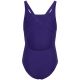 2. Adidas V-back purple kids' swimsuit KS2955