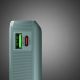 7. Powerbank SBS 10000 mAh 20W with built-in USB-C cable and digital display - gray