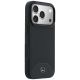 4. Mercedes Leather Wood Effect and Curve MagSafe case for iPhone 17 Pro Max - black