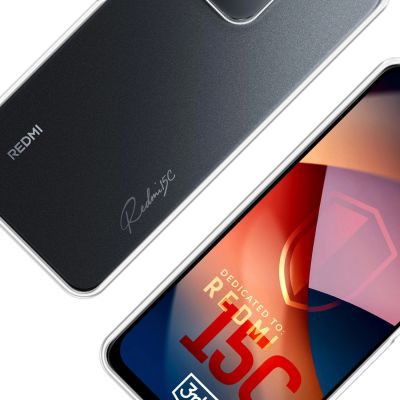 2. 3mk Clear Case for Xiaomi Redmi 15C - transparent