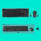 3. Logitech MK270 Membrane Keyboard 920-004508 (USB (2.4 GHz Radio); black)