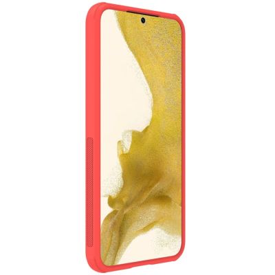 6. Nillkin Super Frosted Shield Pro case for Samsung Galaxy S23+ armored cover + phone stand red