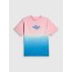 6. Girls' loose T-shirt with print 4F 4FJRSS26TTSHF4186-91A
