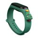 Strap Xmas for Xiaomi Mi Band 3 / 4 Christmas Silicone Strap Bracelet with Christmas Tree - Dark Green