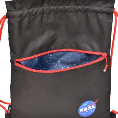 2. NASA PREMIUM Drawstring Backpack with Print SEMI LINE